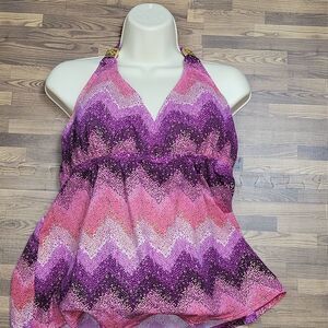 Avenue  Swim Suit Top plus Size 14